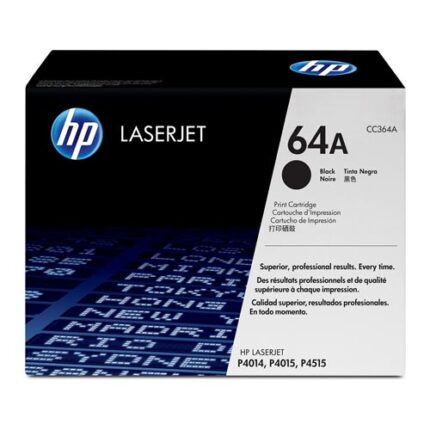 Cartouche de toner HP Laserjet 64A - Toner noir- 10000 pages-(CC364A)