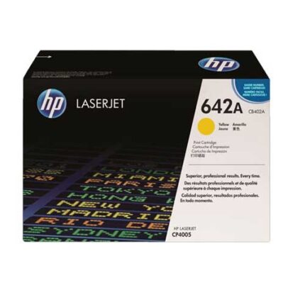HP 642A - Toner authentique HP Jaune (CB402A) - 7500 pages