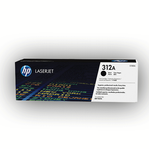 Cartouche de toner noir authentique HP HP312A